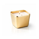 Geometric Gold Dual-Wick Candle